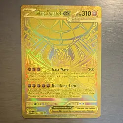 Mega Zygarde EX 124/088 Secret Rare Full Art Holo POR EN Pokemon TCG NM - Image 1