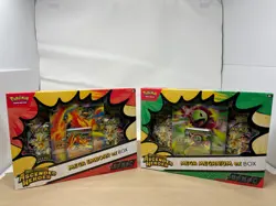 LOT OF 2 Pokemon Ascended Heroes Mega Meganium ex / Mega Emboar ex Boxes - Image 1