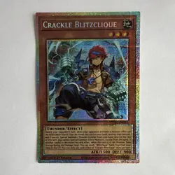 Yu-Gi-Oh! Crackle Blitzclique Starlight Rare CORI-EN012 1st Ed - Image 1