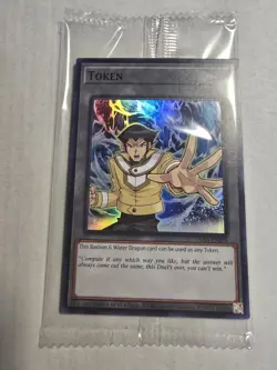 Bastion & Water Dragon TKN5-EN038 Yugioh Token Burst Protocol Promo Card Mint - Image 1