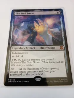 The Soul Stone 0066 MTG Magic Marvel's Spider-Man Mythic Rare - Image 1