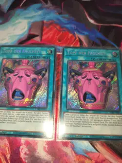 Yu-Gi-Oh 1x Topf Der Faulheit Secret Rare Cori - Image 2