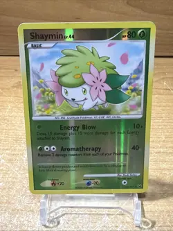 Shaymin 38/127 Reverse Holo Rare Platinum Base Set Pokemon Card 2009 HP - Image 1