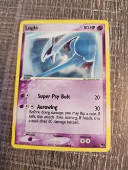 Lugia 2/17 Pop Series 5 Unlimited Edition Holo Rare Card Pokemon TCG NM - Image 1