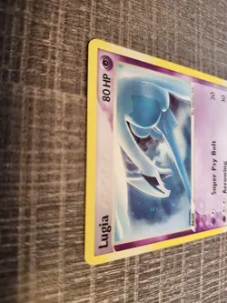 Lugia 2/17 Pop Series 5 Unlimited Edition Holo Rare Card Pokemon TCG NM - Image 4