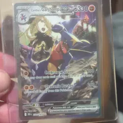 Cynthia's Garchomp ex 232/182 SV10 Destined Rivals SIR Full Art Holo ENG - Image 1