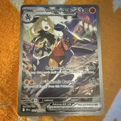 Cynthia's Garchomp ex 232/182 SV10 Destined Rivals SIR Full Art Holo - Image 1