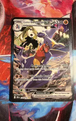 Cynthia's Garchomp ex 232/182 Sv10: Destined Rivals Holo - Image 1