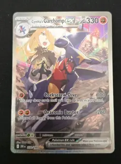 Cynthia's Garchomp ex 232/182 Sv10: Destined Rivals Holo - Image 1