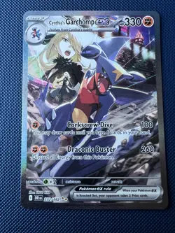 Cynthia's Garchomp ex 232/182 Sv10: Destined Rivals Holo - Image 1