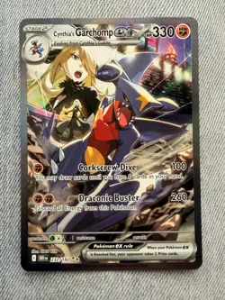 Cynthia's Garchomp ex 232/182 Sv10: Destined Rivals Holo - Image 2