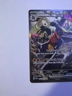 Cynthia's Garchomp ex 232/182 Sv10: Destined Rivals Holo. Excellent Condition - Image 4