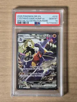 Cynthia's Garchomp ex 232/182 Sv10: Destined Rivals Holo PSA 10 - Image 1