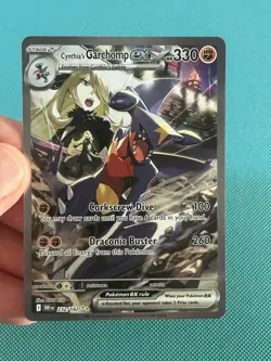 Cynthia's Garchomp ex 232/182 Sv10: Destined Rivals Holo - Image 1