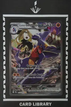 Cynthia's Garchomp ex - Sv10: Destined Rivals Holo - 232/182 - Image 1