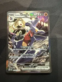 Cynthia's Garchomp ex 232/182 Sv10: Destined Rivals Holo SIR Lightly Played🔥🔥 - Image 1
