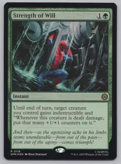 MTG - FOIL Strength of Will - Marvel's Spider-Man (SPM) -r415 - Image 1