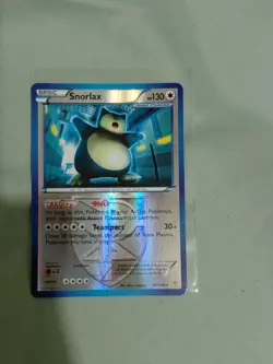 Snorlax 101/135 Reverse Holo Plasma Storm Rare Team Plasma Pokemon Card NM 2013 - Image 2