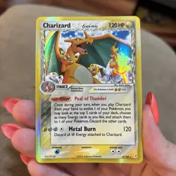 Pokemon TCG Charizard 4/100 EX Crystal Guardians Delta Species Reverse Holo - Image 1