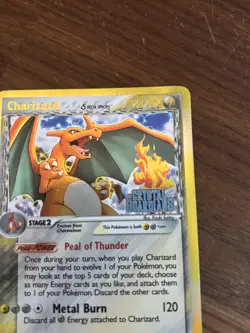 Charizard Delta Species 4/100 Crystal Guardians Reverse Holo Pokemon TCG - Image 3