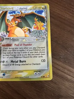 Charizard Delta Species 4/100 Crystal Guardians Reverse Holo Pokemon TCG - Image 5