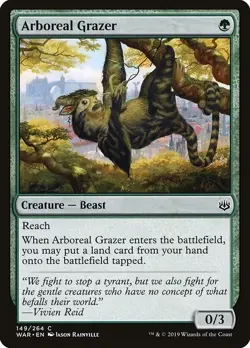 Arboreal Grazer 1x MtG War of the Spark SP/NM - Image 1