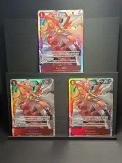 Kujyaku OP11-004 SR x3 One Piece A Fist of Divine Speed English - Image 1