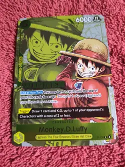 Monkey.D.Luffy (Winner Pack 2026 Vol. 2) P-106 One Piece Promotion Cards Foil - Image 1