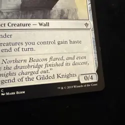 X 1 Crashing Drawbridge NM-M Throne of Eldraine 217 MTG Magic The Gathering - Image 3