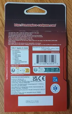 One Piece OP-13 Carrying on His Will Sleeved Booster Packs (LOT OF 30) IN HAND - Image 3