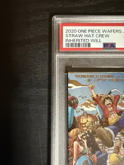 PSA 10 Straw Hat Crew R One Piece Wafers card No.7-25 Japanese GEM MINT - Image 3