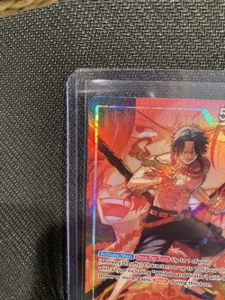 Portgas D. Ace OP16-001 Alt Art Leader - One Piece - Time Of Battle English NM - Image 2