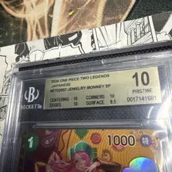 Bandai Jewelry Bonney Two Legends SP Holo Character 2024 BGS 10 One Piece - Image 3