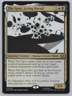 MTG - FOIL The Spot, Living Portal - Marvel's Spider-Man (SPM) -r414 - Image 1