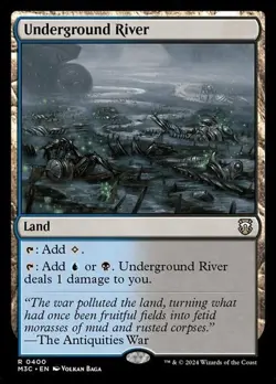 Underground River 0400 Non Foil Rare Modern Horizons 3 MTG Near Mint - Image 1