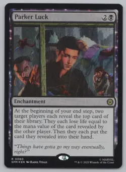 MTG - FOIL Parker Luck - Marvel's Spider-Man (SPM) -r413 - Image 1
