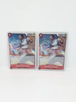 4x Monkey.D.Garp OP13-016 R - One Piece TCG English Playset Red Blue Ace NM - Image 5