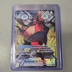 Marshall.D.Teach Alt Art Leader OP16-080 One Piece TCG - Image 1