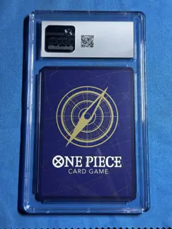CGC 10 One Piece TCG Monkey D. Luffy 2nd Anniversary Stamped #P-043 Gem Mint - Image 2