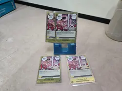 LOT OF 4 Thunder Bolt - OP03-121 - JUDGE STAMP foil (NM) One Piece TCG English - Image 1