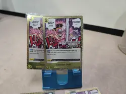 LOT OF 4 Thunder Bolt - OP03-121 - JUDGE STAMP foil (NM) One Piece TCG English - Image 2