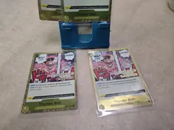 LOT OF 4 Thunder Bolt - OP03-121 - JUDGE STAMP foil (NM) One Piece TCG English - Image 3