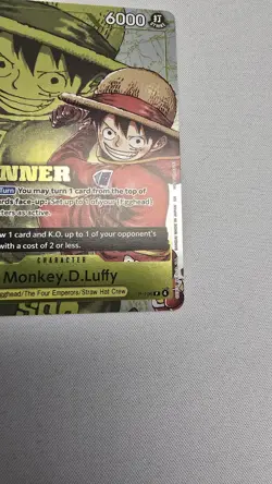One Piece TCG | Monkey.D.Luffy | Winner Pack 2026 Vol. 2 | P-106 - Image 3