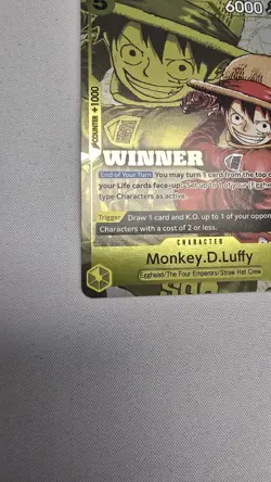 One Piece TCG | Monkey.D.Luffy | Winner Pack 2026 Vol. 2 | P-106 - Image 4