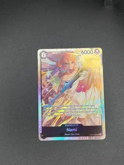 Nami OP15-086 Super Rare Adventure on Kami's Island One Piece Foil Near Mint - Image 1
