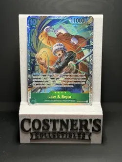 Law & Bepo ST24-004 SR One Piece Starter Deck 24: GREEN Jewelry Bonney Foil Eng - Image 1