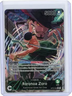 One Piece Roronoa Zoro (020) (Alternate Art) OP12-020 Legacy of the Master Foil - Image 1
