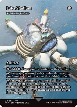 Strixhaven Stadium (Luka Stadium) (Borderless) FINAL FANTASY MTG MAGIC ARTIFACT - Image 1