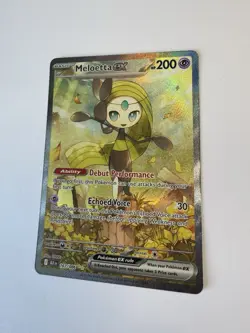 Meloetta EX 167/086 SV: Black Bolt Holo Special Illustration Rare English NM - Image 2