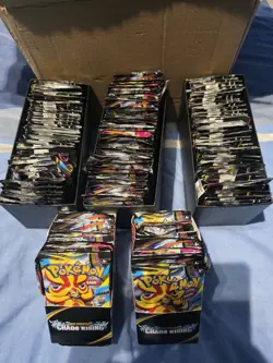 Chaos Rising Pokemon Bulk Cards over 180 packs 1750+ cards - Image 1